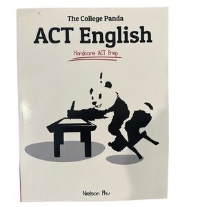 The College Panda ACT prep book course English SAT college English